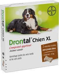 Drontal® Chien XL packshot drontal chien xl